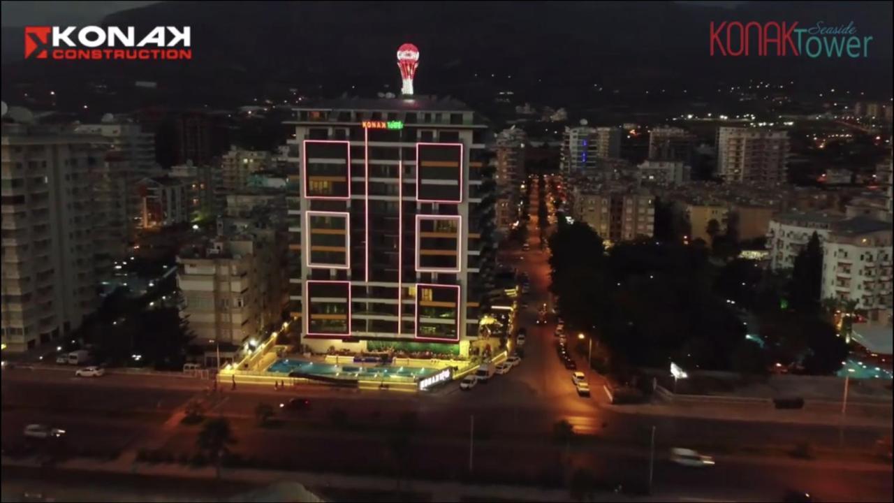 Konak Seaside Tower-King'S Apartments Махмутлар Экстерьер фото